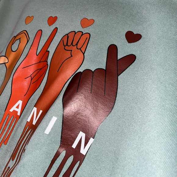 NWOT- positive diversity crewneck sweatshirt! Size M/L So soft! - Picture 12 of 15